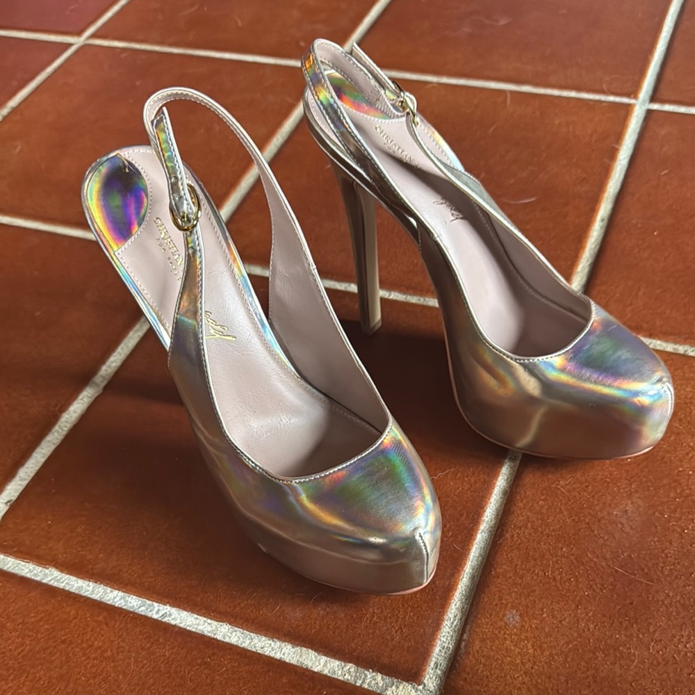 Christian Siriano Slingback Heels
